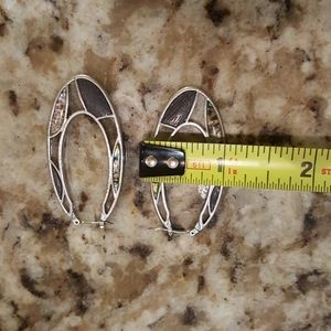 Lia Sophia Jewelry - Lia Sophia Scribble Silver Tone Earrings Lia Sophia Jewelry - Lia Sophia Scribble Silver Tone Earrings